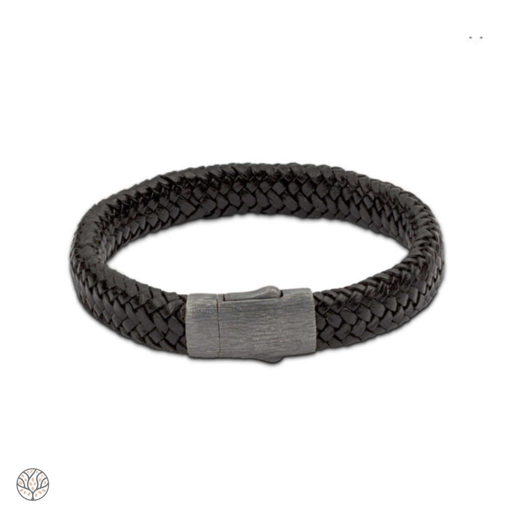 FPU 609 Embrace Armband Gevlochten Leder