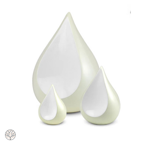 FPU 105 Metaal urn Teardrop