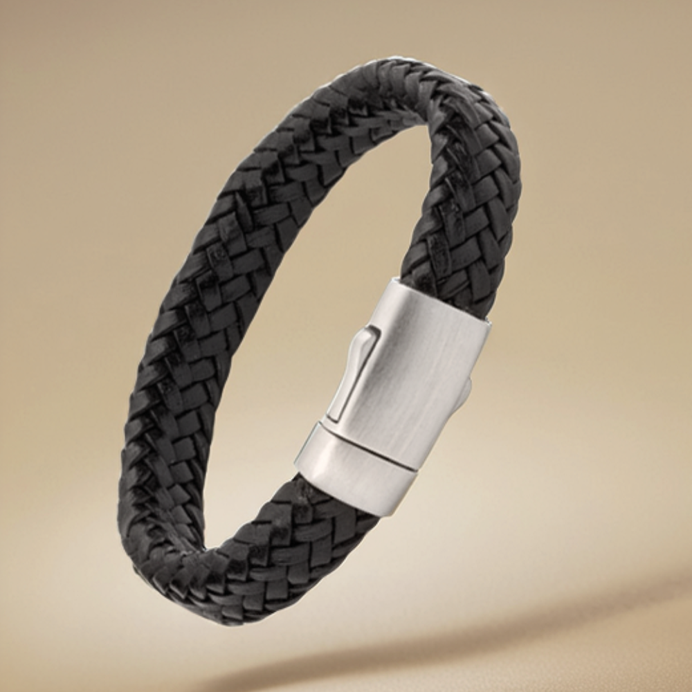 FPU 608 Embrace Armband Gevlochten Leder