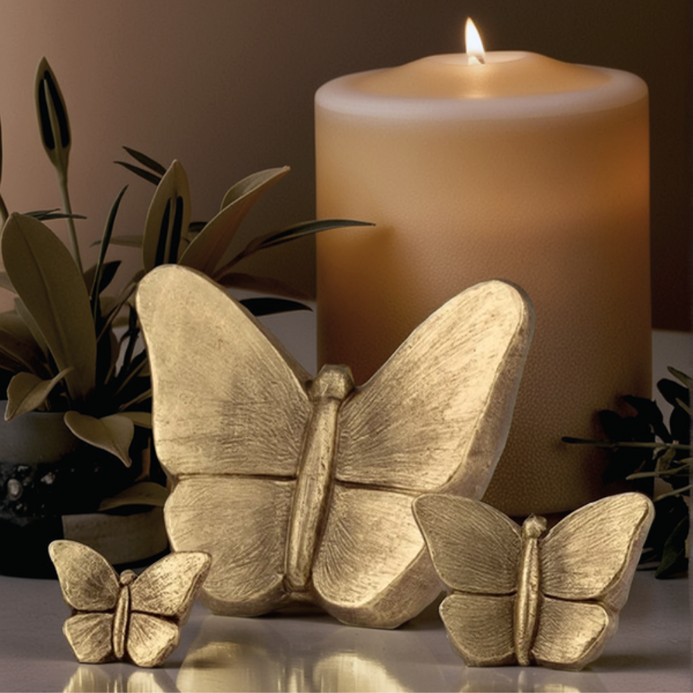 Mariposa Keramische kunst urn
