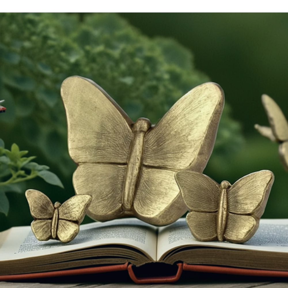 Mariposa Keramische kunst urn