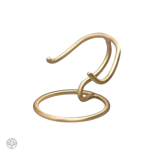 Standaard keepsake hart - Goud
