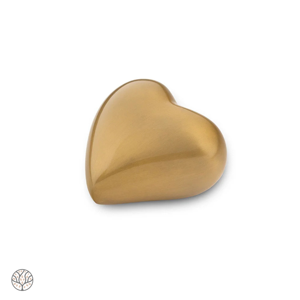 Keepsake hart metaal - Tastbare herinnering