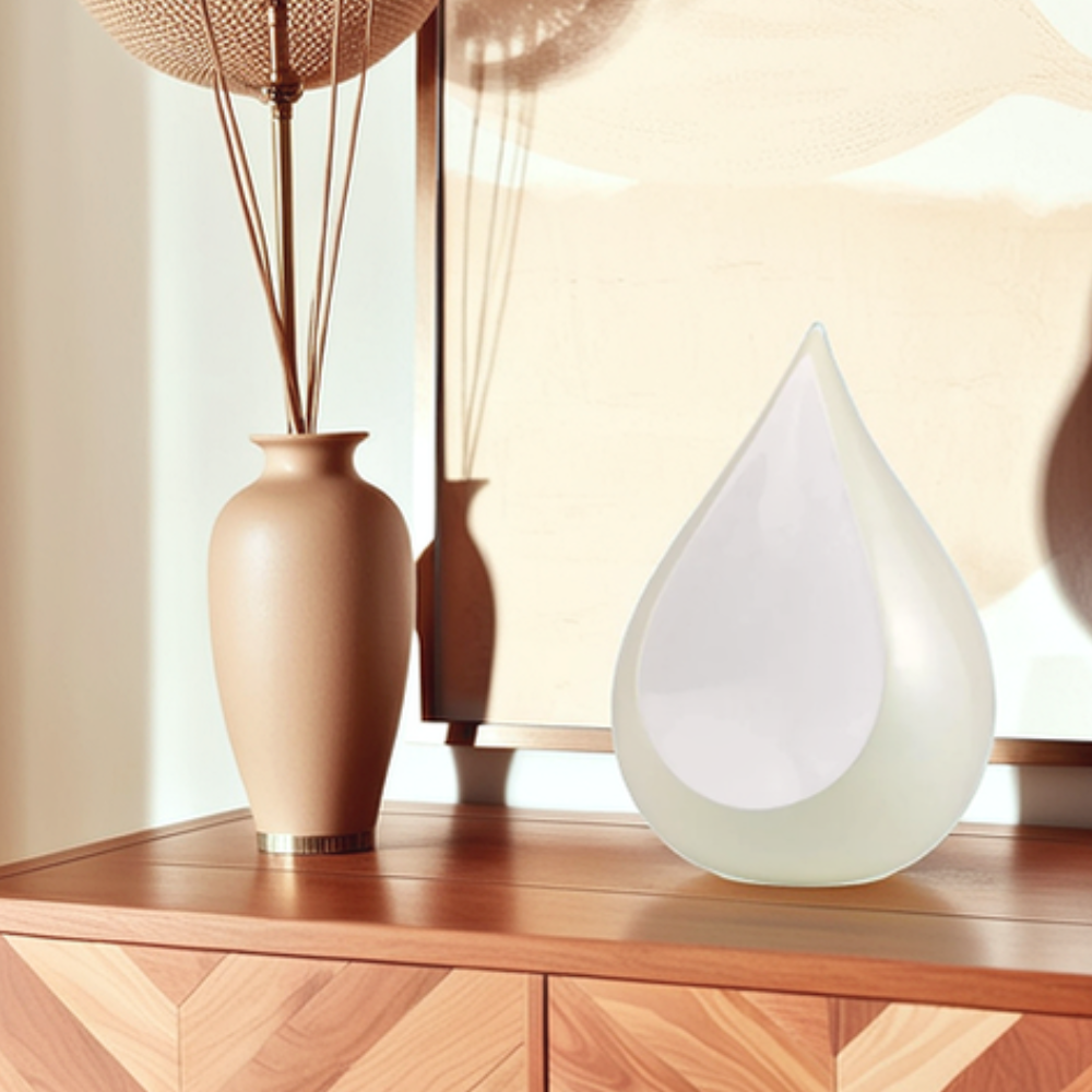 FPU 105 Metaal urn Teardrop
